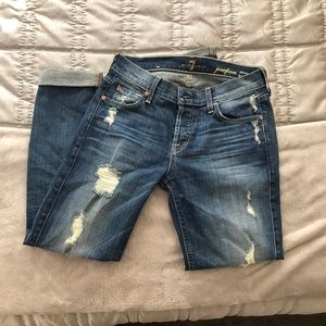 Seven for all Mankind Josephina Skinny Boyfriend Jeans